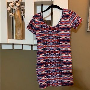 Red, Blue, and White Forever 21 Dress